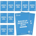 20 Makeup Remover Wipes - Individual Pack of 20 for Travel & Face Cleansing - Medium