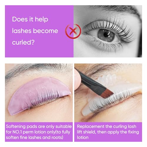 PERMANIA Lash Lift Pads Softening 2Pc Ultra-Thin Self-Adhesive