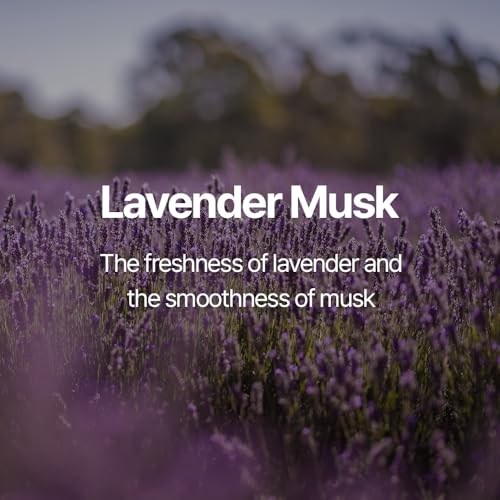 Body Lotion Lavender Musk 16.9 fl. oz. / Moisturizing Body Lotion with Shea Butter & 5 Herbal Extracts/Soothing & Calming Hydration
