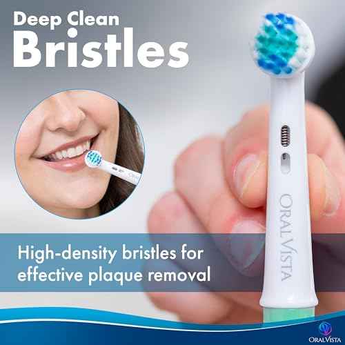 Compatible with Braun Oral B Replacement Heads, Electric Toothbrush Heads 16 Pack Replacement Toothbrush Heads Oral B Compatible - Compatible Braun Toothbrush Heads Replacement