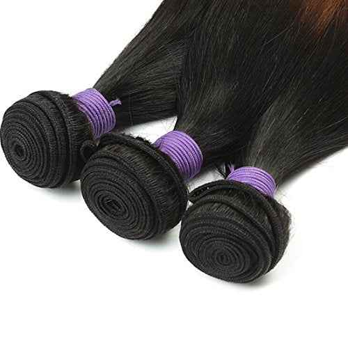 26 Inch Brazilian Virgin Ombre Hair Silky Straight Hair One Bundle Weave Unprocessed Virgin Human Hair Extensions T1B/4/30