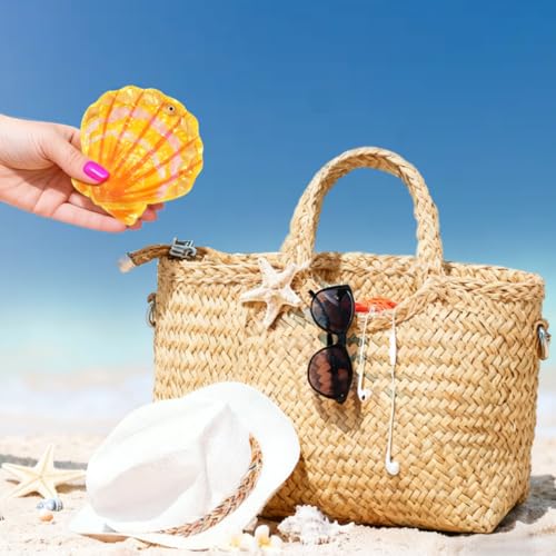 Seashell Compact Mirror 360° Rotation Portable Pocket Mirror