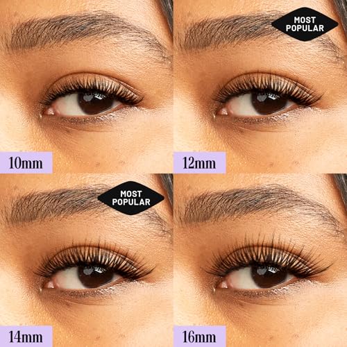 Lilac St Volume Lash Clusters 16mm - Dramatic Faux Lashes