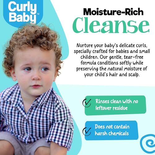 Curly Detangling Spray for Kids - 8oz | Moisturizes & Conditions
