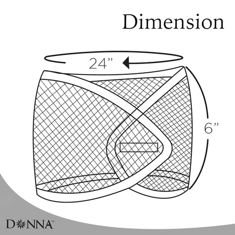 DONNA Argan Mesh Wrap - Black Hair Wrap for Women