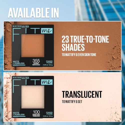 Maybelline Fit Me Matte + Poreless Powder, Natural Beige