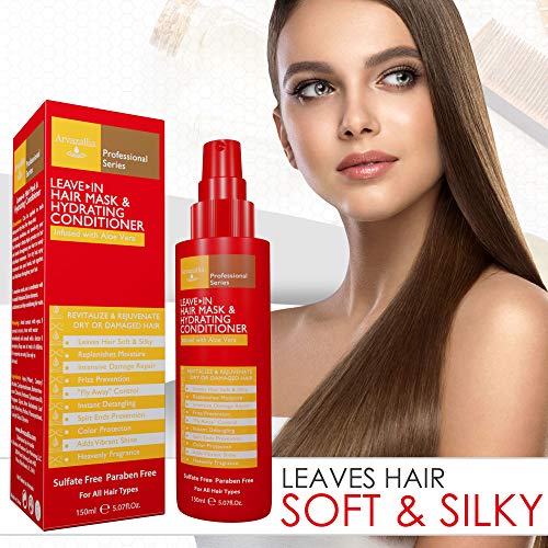 Arvazallia Leave-In Hair Conditioner Spray for Dry & Damaged Hair