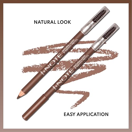 NOTE Natural Look Eyebrow Pencil - Waterproof Dual-End Brow Pen