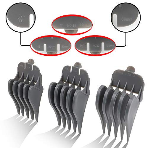 CR8GR8 Hair Clipper Guards Set - NO.10, NO.12, NO.16 for Wahl