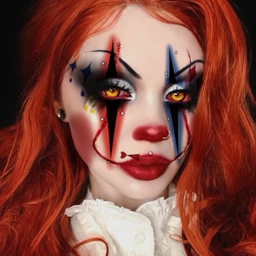 Halloween Eye Makeup Stickers - Waterproof Temporary Tattoos
