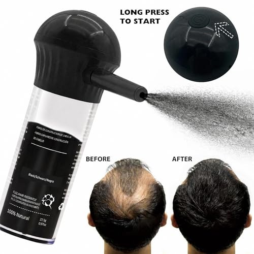 Electric Hair Fiber Spray Applicator | 2-Speed Auto Pump