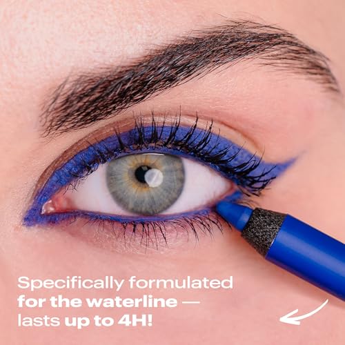 Annabelle Waterline Matte Kohl Eyeliner Pencil, Blackest Black, Intense Colours, Matte Finish, Easy-To-Apply, Long-Lasting 10H, Waterproof, Transfer-proof, Cruelty-Free, 1.2 g