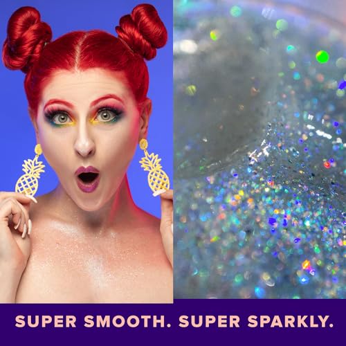 UNICORN SNOT Holographic Glitter Gel - Face, Body & Hair