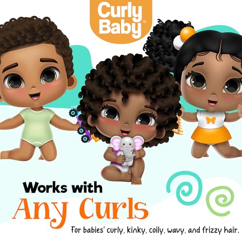 CurlyBaby Leave-In Conditioner - Curly Moisturizing Smoothie, 8oz