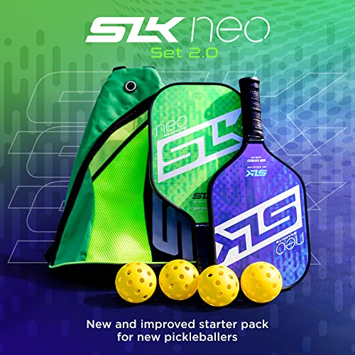 2024 SLK by Selkirk Pickleball Paddles | Featuring a Multilayer Fiberglass and Graphite Pickleball Paddle Face | SX3 Honeycomb Core | Pickleball Rackets Designed in The USA for Traction and Stability