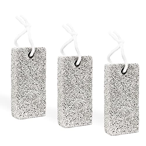 Foot Exfoliator Smoothing Stone for Calluses & Cracked Heels (3 Pack)