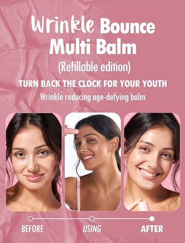 KAHI Wrinkle Bounce Multi Balm - Refillable All-in-One Hydrating Stick