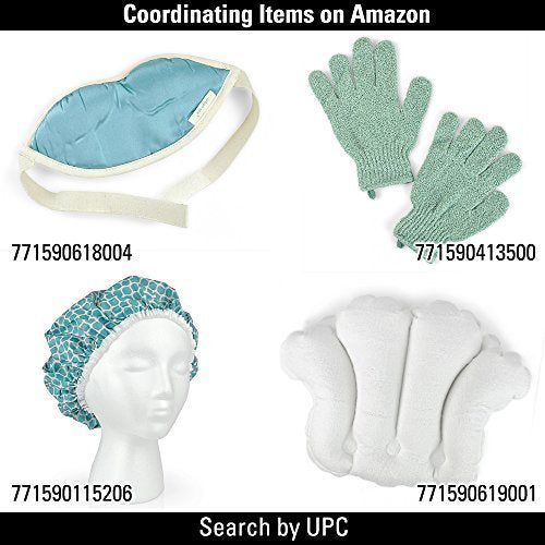 Urbana Exfoliating Bath Gloves for Dry Skin Removal, 1 Pair