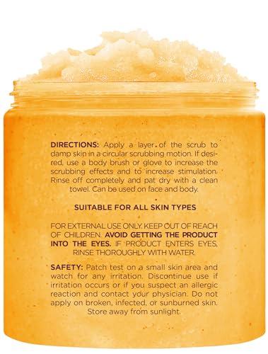 Brooklyn Botany Peach Bellini Sugar Scrub 10 oz