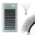 W Eyelash Extensions 8D Russian Volume Premade Fan Natural Soft Matte Black Lash Professional Salon Supplies(8D,0.07,D,9-13mm)