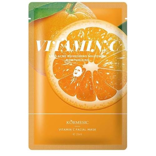 Facial Sheet Mask Pack- Hydrating,Nourishing Premium Quality (12 pack)