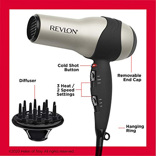 REVLON Turbo Hair Dryer 1875W Ionic Ceramic