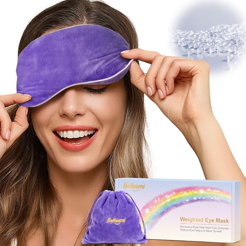 BeHoomi Weighted Eye Mask - Hot & Cold Compress