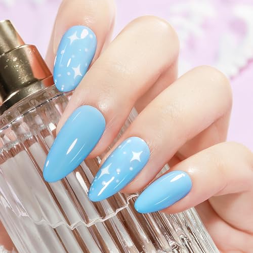 Summer Pastel Nail Polish Set - Quick Dry, No UV Light Needed