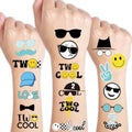 Two Cool Temporary Tattoos 96pc - Birthday Party Favors