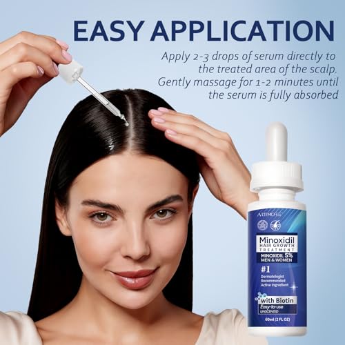 5% Minoxidil Hair Growth Serum for Men & Women, 4oz