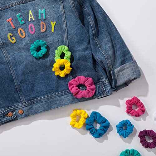 Goody Hair Scrunchies, 8 Count, Pack of 4, Jersey | Women's | Ouchless | Variety