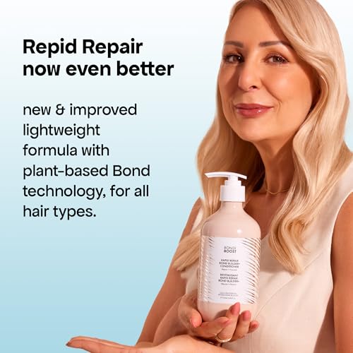 BondiBoost Repair Bond Builder Shampoo & Conditioner Set - Strengthening Hair Care