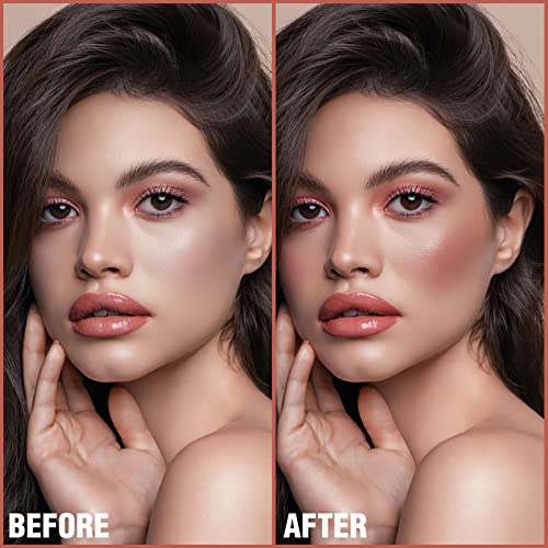 FOCALLURE Cream Blush Stick BURNING CLAY 0.21oz Buildable Matte & Dewy Finish