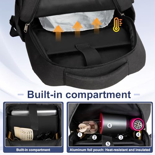 GDNasist Barber Backpack – Large Capacity Hair Tool Bag