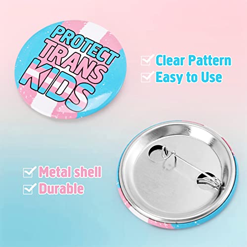 Transgender Pride Accessories Set - 24pc Bundle Bracelets Pins Tattoos
