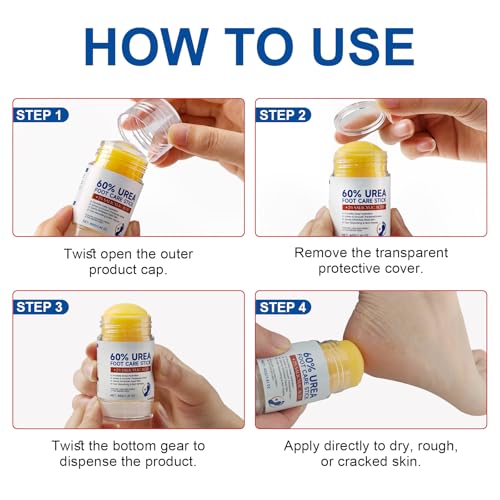 60% Urea Cream Stick with 2% Salicylic Acid – Cracked Heel Balm