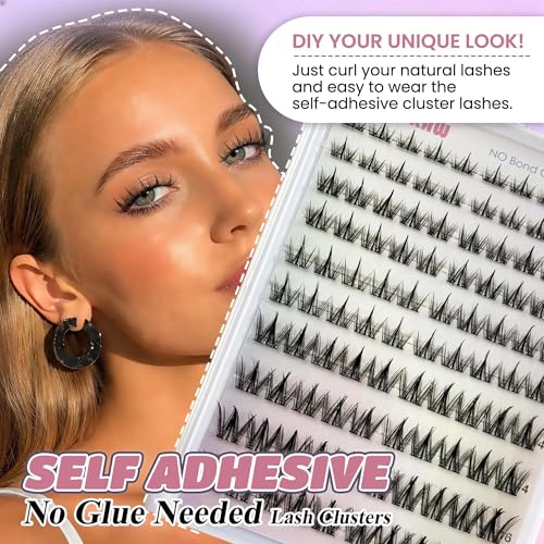 Self-Adhesive Eyelash Clusters - 8-16MM Manga & Fairy Styles