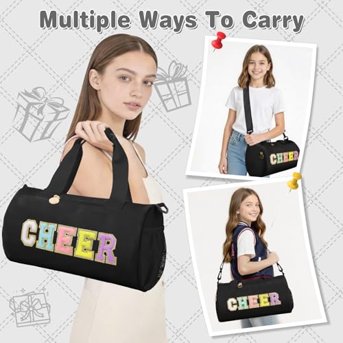 Personalized Cheer Bag with Shoes Compartment for Girls