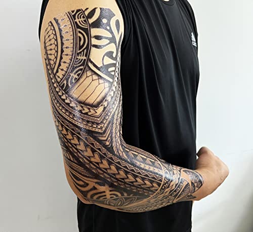 Temporary Tattoo Sleeves for Men & Women - 15 Sheets