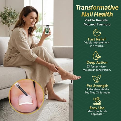 Toenail Fungus Treatment Liquid - Extra Strength Tea Tree Oil