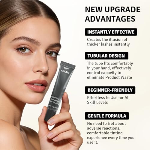 Libeauty Lash & Brow Color Kit - Instant Black Tint, 10ml