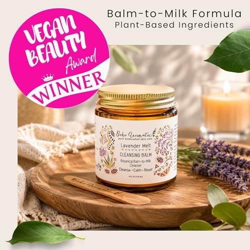 Lavender Melt Cleansing Balm | Balm-to-Milk Makeup Remover
