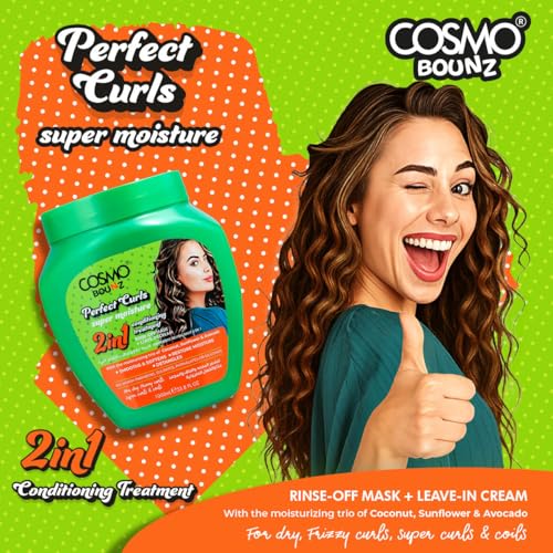 Cosmo Bounz Curl Defining 2-in-1 Conditioning Treatment 1000ml