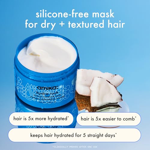 Amika Hydration Heavyweights Hair Care Set – Shampoo, Conditioner & Mask