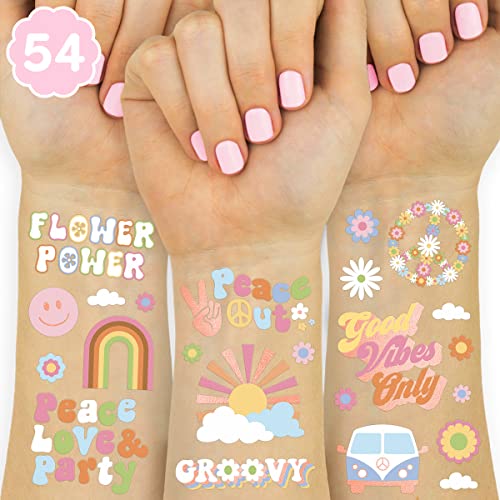 xo, Fetti 70s Temporary Tattoos 48 Glitter Designs