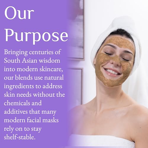 Cleansing Facial Mask - Deep Pore Detox & Brightening Face Mask for Oily and Combination Skin, 100g