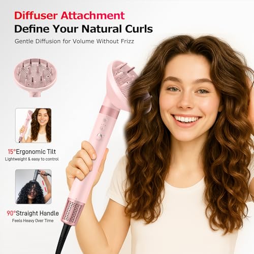 MESCOMB 5-in-1 Hot Air Styler & Hair Dryer Brush