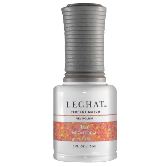 LeChat Perfect Match Gel Polish, Neontopia, 0.5 Fl Oz (PMS137)