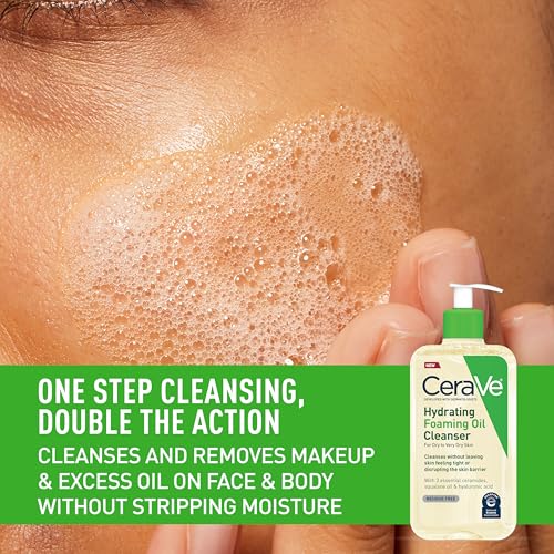 CeraVe Hydrating Foaming Oil Cleanser 19oz | Dry Skin