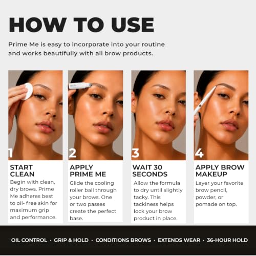 MADLUVV Prime Me Brow Primer – Oil Control & Long-Lasting Hold